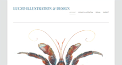 Desktop Screenshot of luczoillustration.com